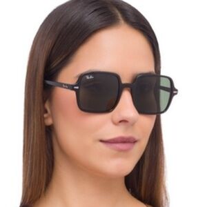 Ray-Ban Large RB1973 Sunglasses Women’s Plastic Oversized Black Eyewear